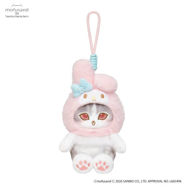 Mofusand x Sanrio My Melody Pote-Fuwa Plush Mascot Japan Version