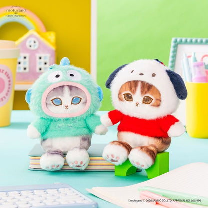 Mofusand x Sanrio Hangyodon Pote-Fuwa Plush Mascot Japan Version
