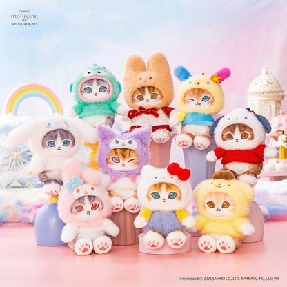 Mofusand x Sanrio Hangyodon Pote-Fuwa Plush Mascot Japan Version