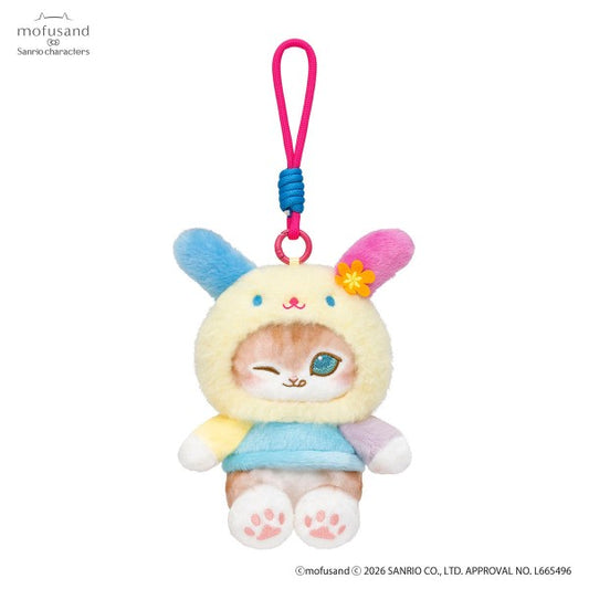 Mofusand x Sanrio USAHANA Pote-Fuwa Plush Mascot Japan Version