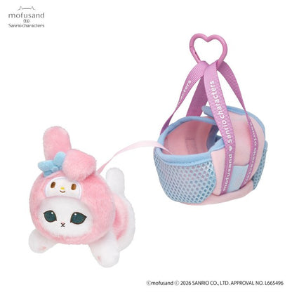 Mofusand x Sanrio My Melody Plush Mascot Charm Outing Bag Design Japan Version