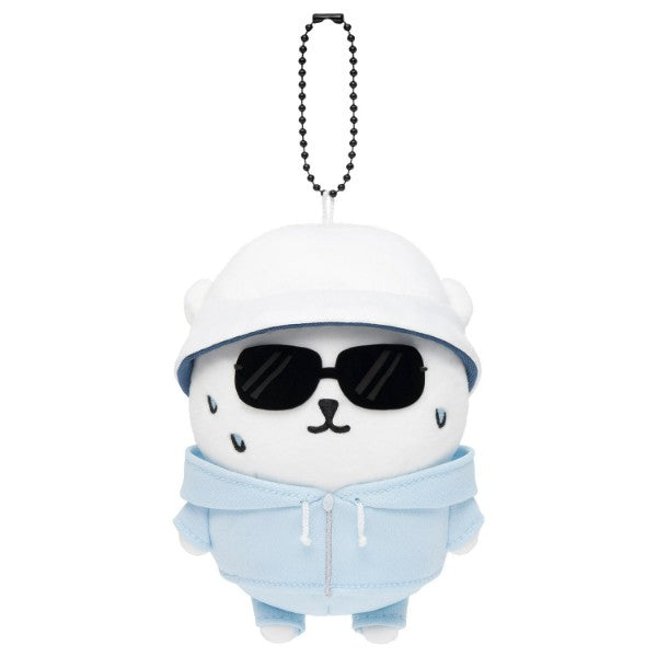 Nagano Characters Bear Sun Protection Plush Mascot Charm Japan Version
