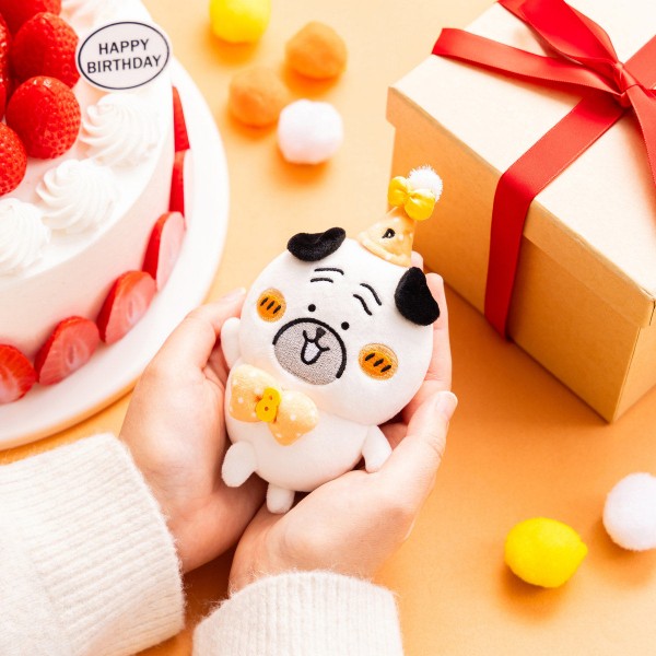Nagano Characters Celebration Pug Plush Mascot Charm Japan Version