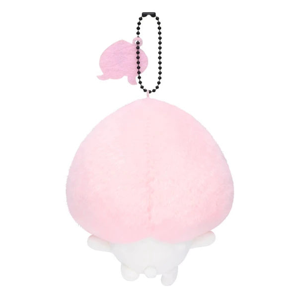 Nagano Characters Dancing with Peach Plush Mascot Charm Japan Version