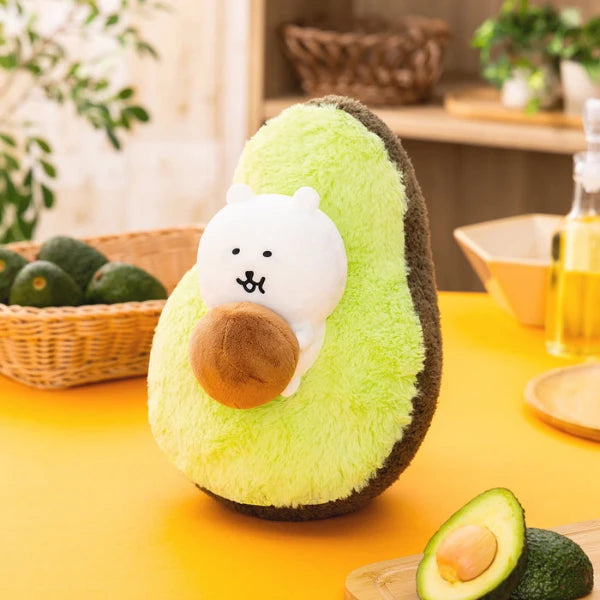 Nagano Characters Joke Bear Avocado Plush Toy Japan Version