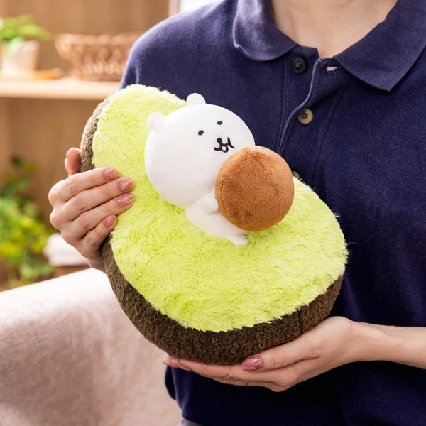 Nagano Characters Joke Bear Avocado Plush Toy Japan Version