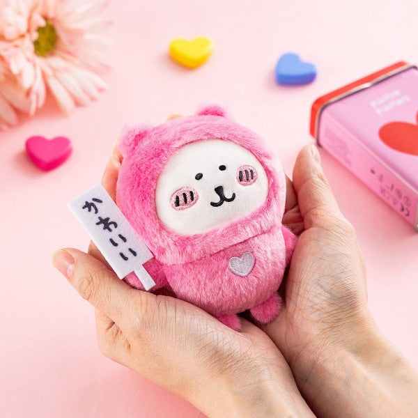 Nagano Characters Joke Bear Heart Sign Plush Mascot Japan Version