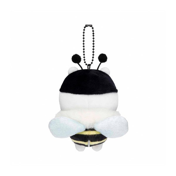 Nagano Characters Joke Bear Honey Bee Plush Mascot Charm Japan Version