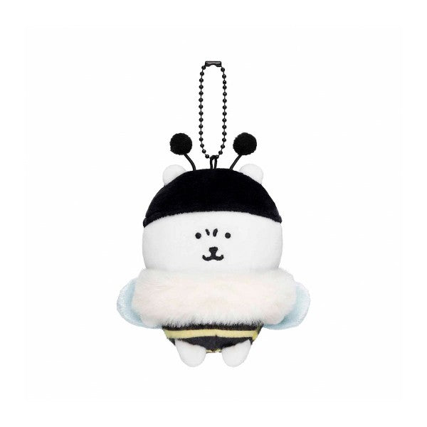 Nagano Characters Joke Bear Honey Bee Plush Mascot Charm Japan Version