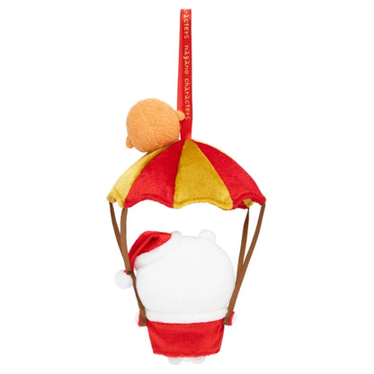Nagano Characters Joke Bear Parachute Santa Plush Toy Japan Version