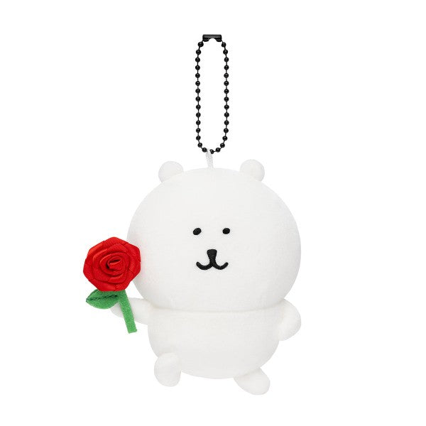 Nagano Characters Joke Bear Rose Plush Mascot Japan Version