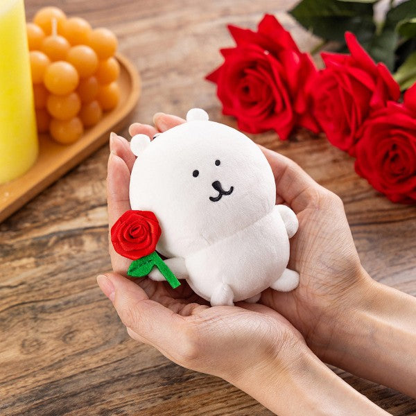 Nagano Characters Joke Bear Rose Plush Mascot Japan Version