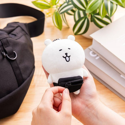 Nagano Characters Waist Pouch Bear Plush Mascot Charm Japan Version