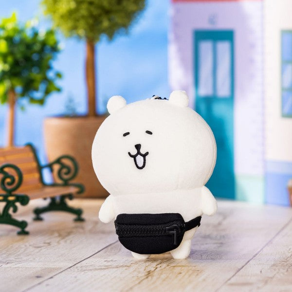 Nagano Characters Waist Pouch Bear Plush Mascot Charm Japan Version