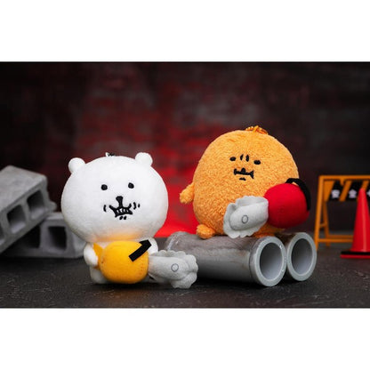 Nagano Market Mogura Korokke Chainsaw Mini Plush Mascot Japan Version