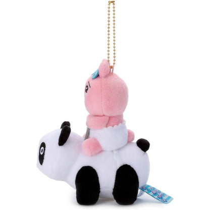 Opanchu Usagi Panda Ride Plush Mascot Charm Fantasy Amusement Park Japan Version