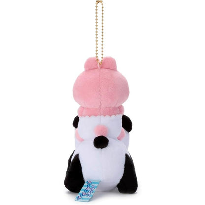 Opanchu Usagi Panda Ride Plush Mascot Charm Fantasy Amusement Park Japan Version