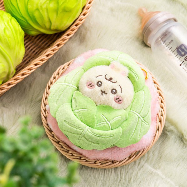 Chiikawa Baby Mascot Plush – Usagi Wrapped in Cabbage Ver. (Japan)