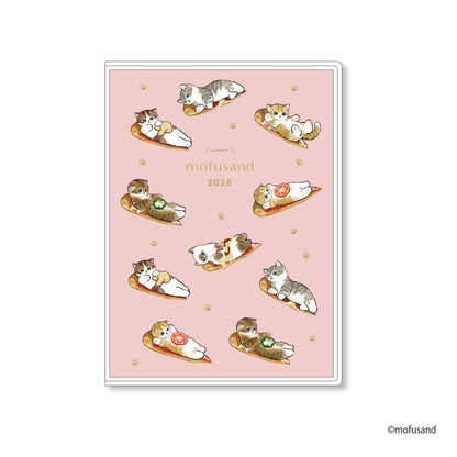 mofusand A6 Monthly Diary 2026 – Pizza Cat Ver. (Japan)
