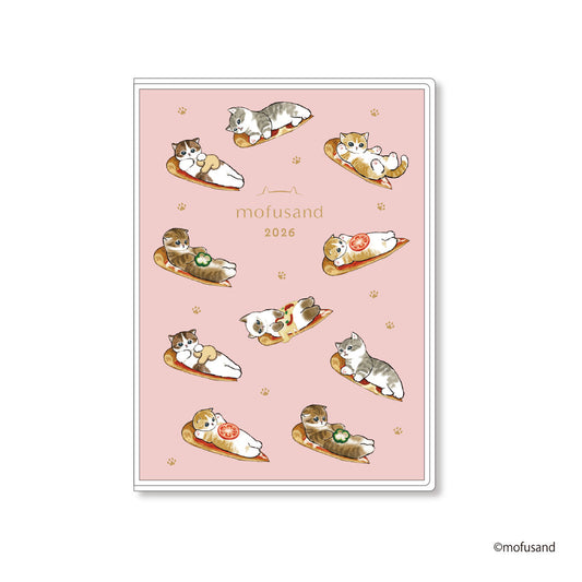 mofusand A6 Monthly Diary 2026 – Pizza Cat Ver. (Japan)