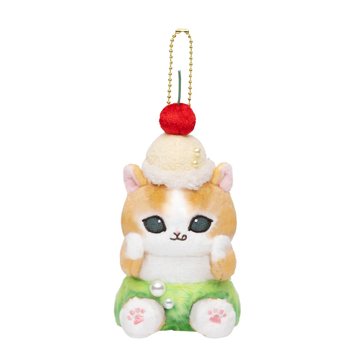 mofusand Diner Plush Mascot – Cream Soda Cat Ver. (Japan)