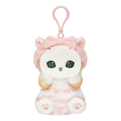 mofusand Relaxing Home Pack Nyan Mascot Plush Keychain (Mask) (Japan)