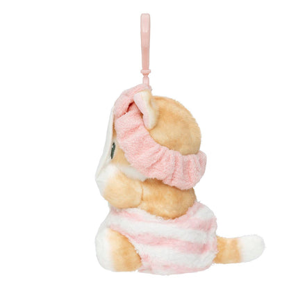 mofusand Relaxing Home Pack Nyan Mascot Plush Keychain (Mask) (Japan)