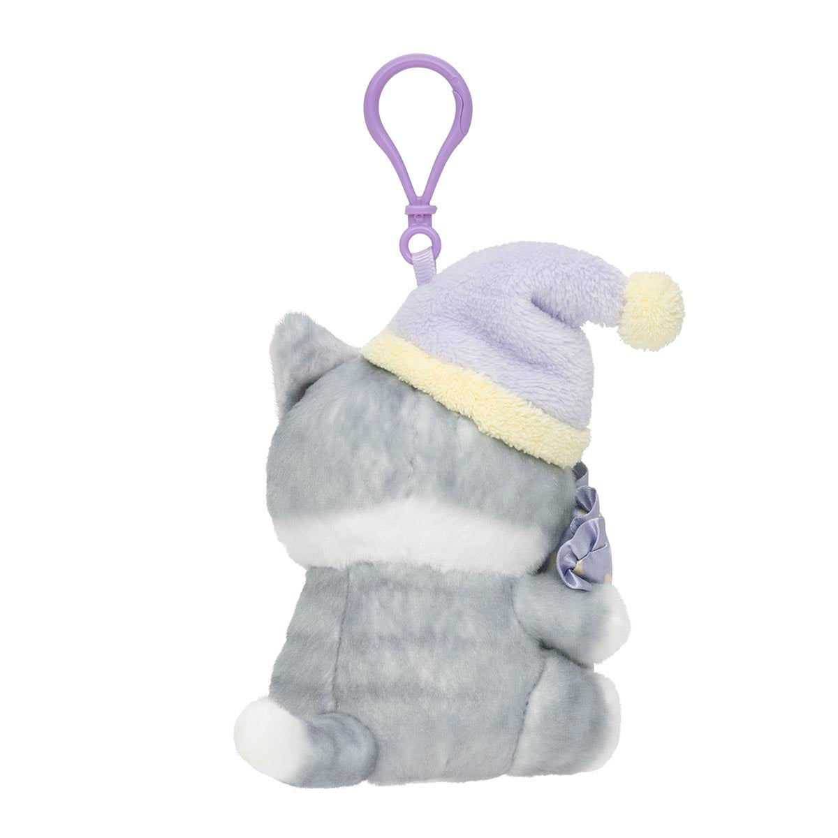 mofusand Relaxing Home Sleepy Cat Mascot Plush Keychain (Japan)