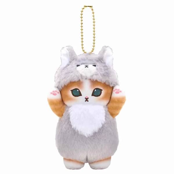 Mofusand Wolf Costume Cat Plush Mascot – Japan